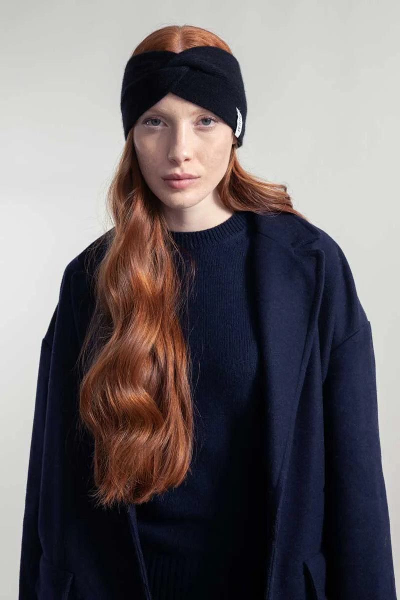 Rifo Stirnband Nadia Cashmere (rec.), Black Ardesia