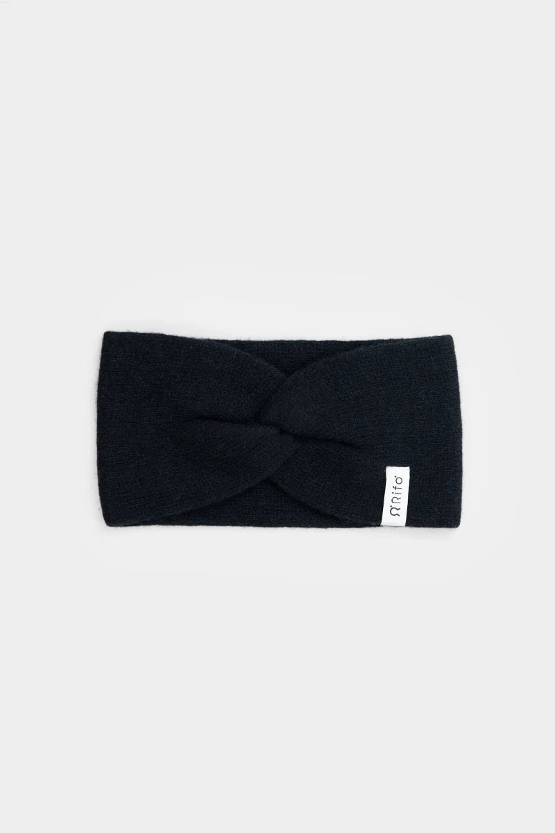 Rifo Stirnband Nadia Cashmere (rec.), Black Ardesia