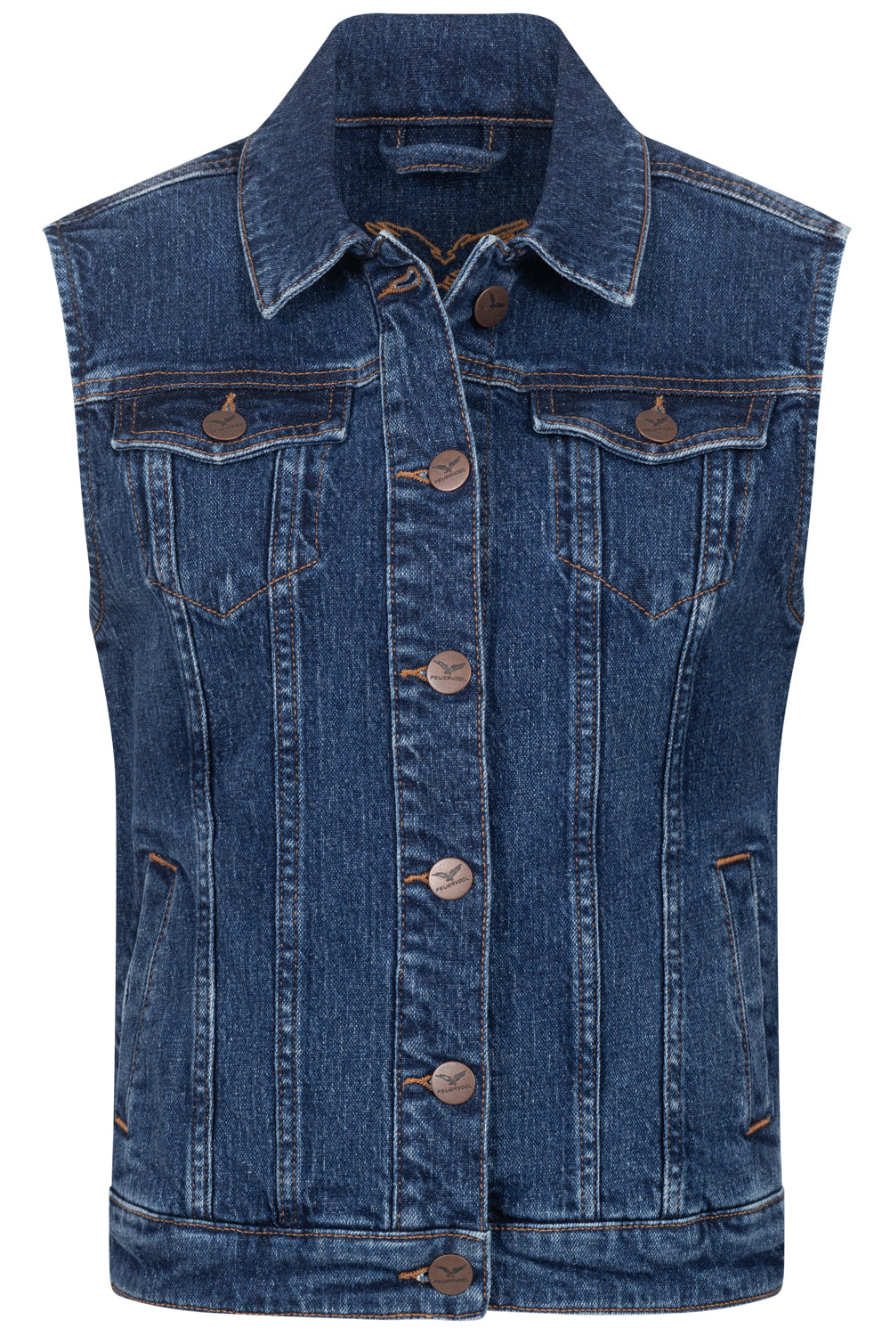 Feuervogl Jeansweste Sa:na, HempDenim