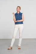 Feuervogl Jeansweste Sa:na, HempDenim