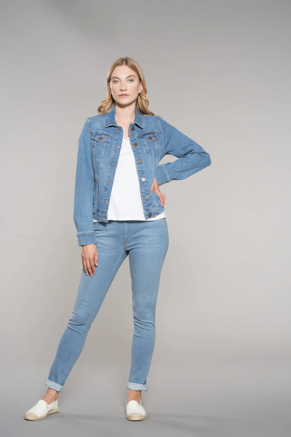 Feuervogl Jeansjacke Sva:la, summer blue