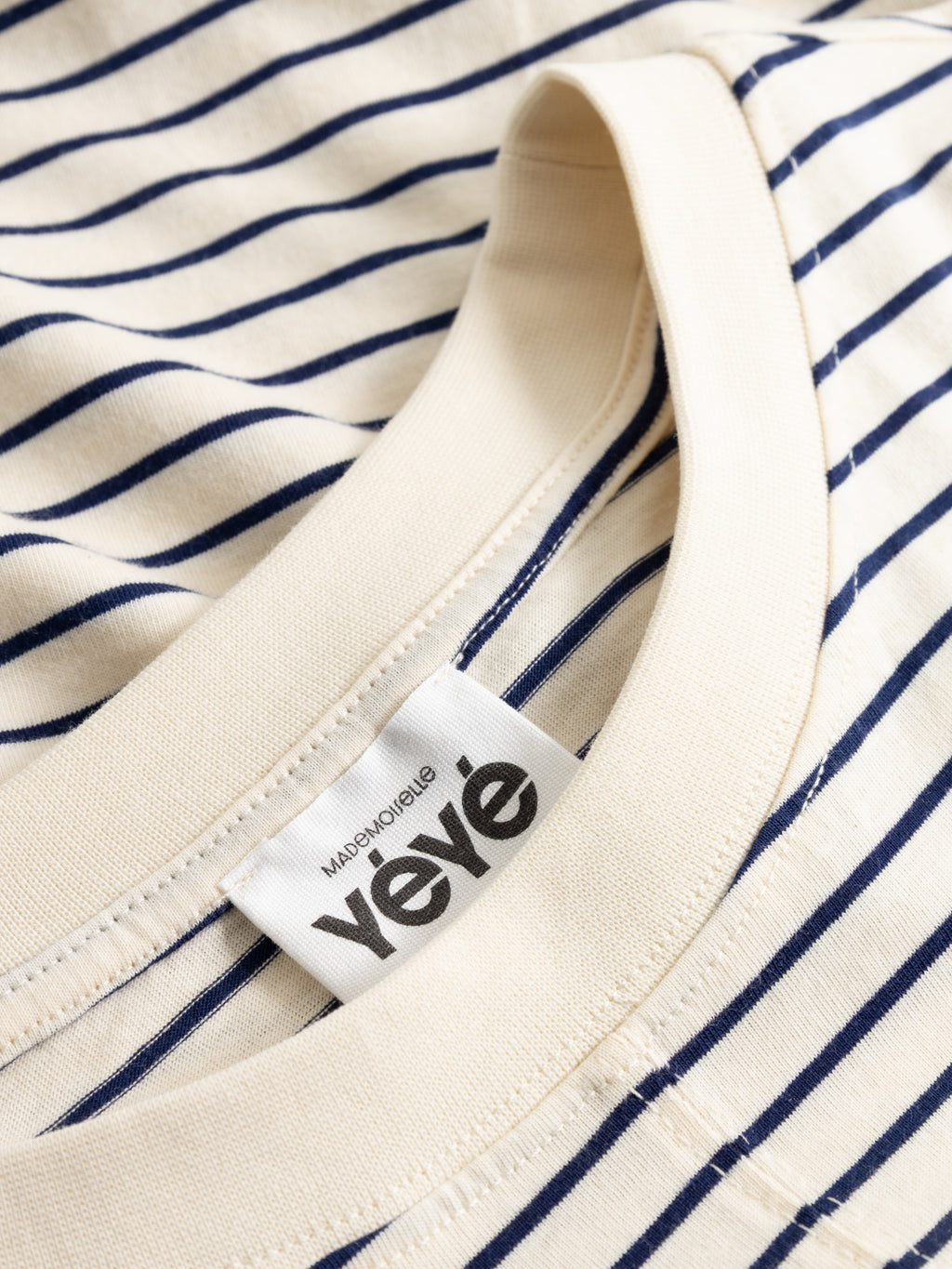 Mademoiselle Yéyé Flutter Flare Top, Ecru