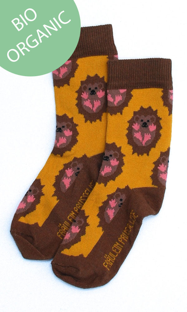 Bio Erwachsenen-Socken Igel