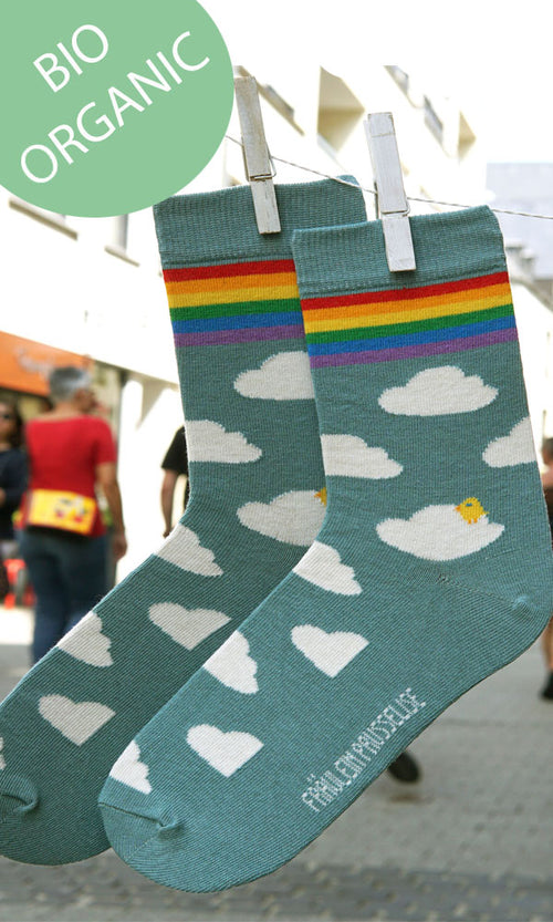 Bio Kindersocken Wolkenmatz