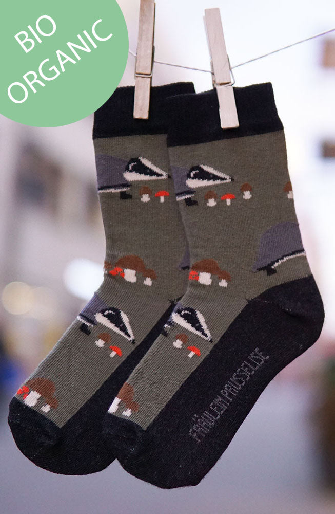 Bio Kindersocken Dachs
