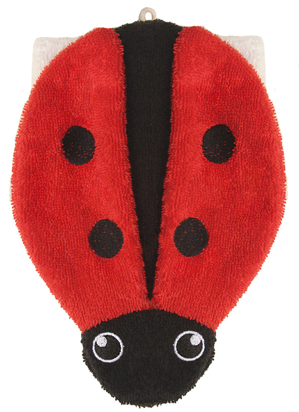 Fürnis Kinderwaschlappen Marienkäfer
