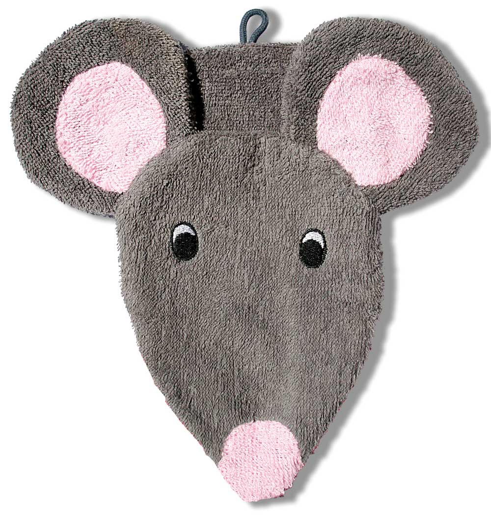Fürnis Kinderwaschlappen Maus