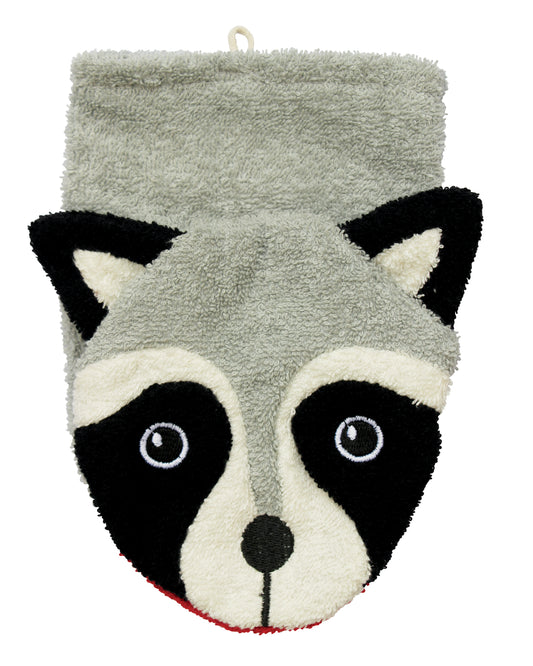 Fürnis Kinderwaschlappen Waschbär Wanda