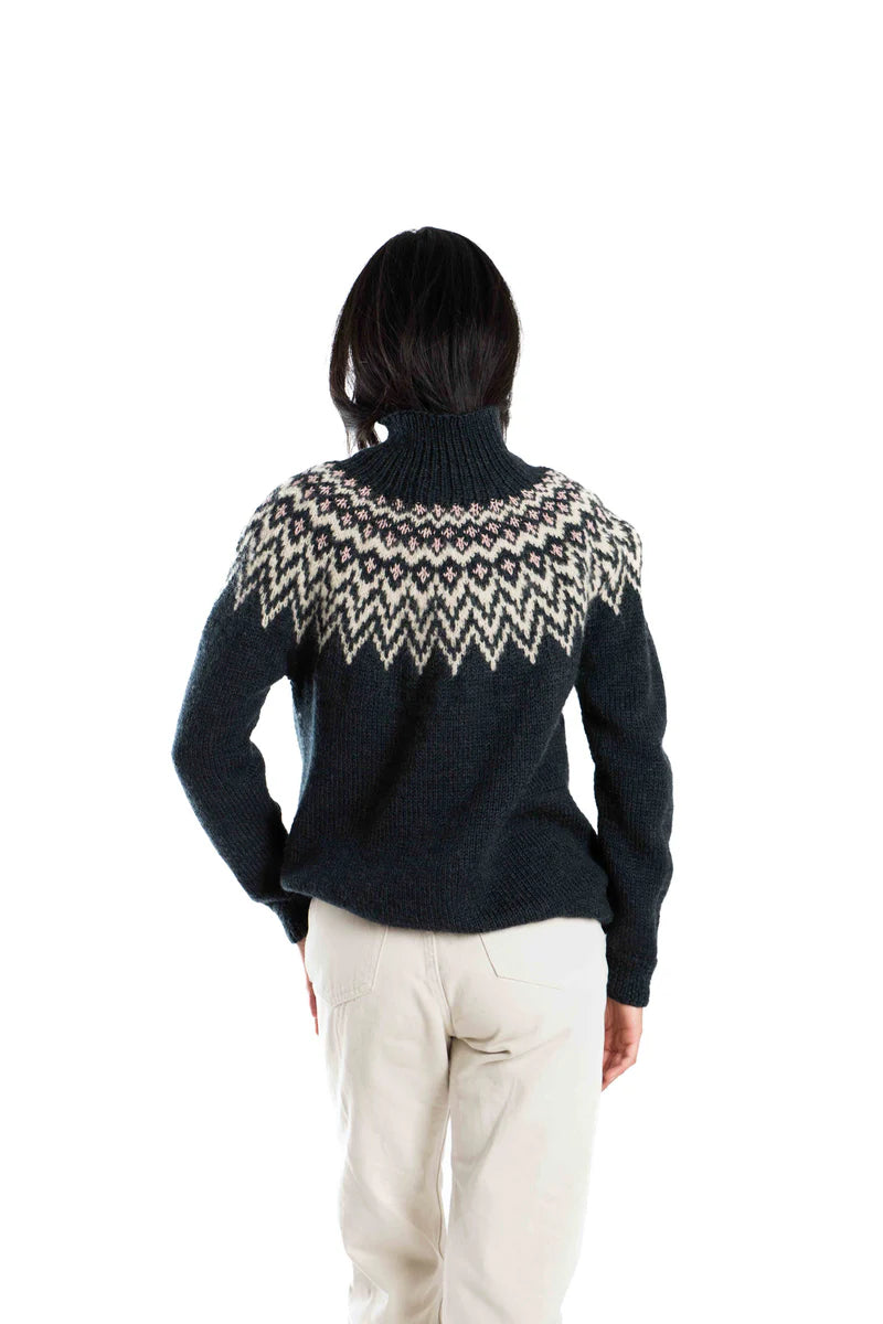 Fuza Wool Che Che Sweater, Navy