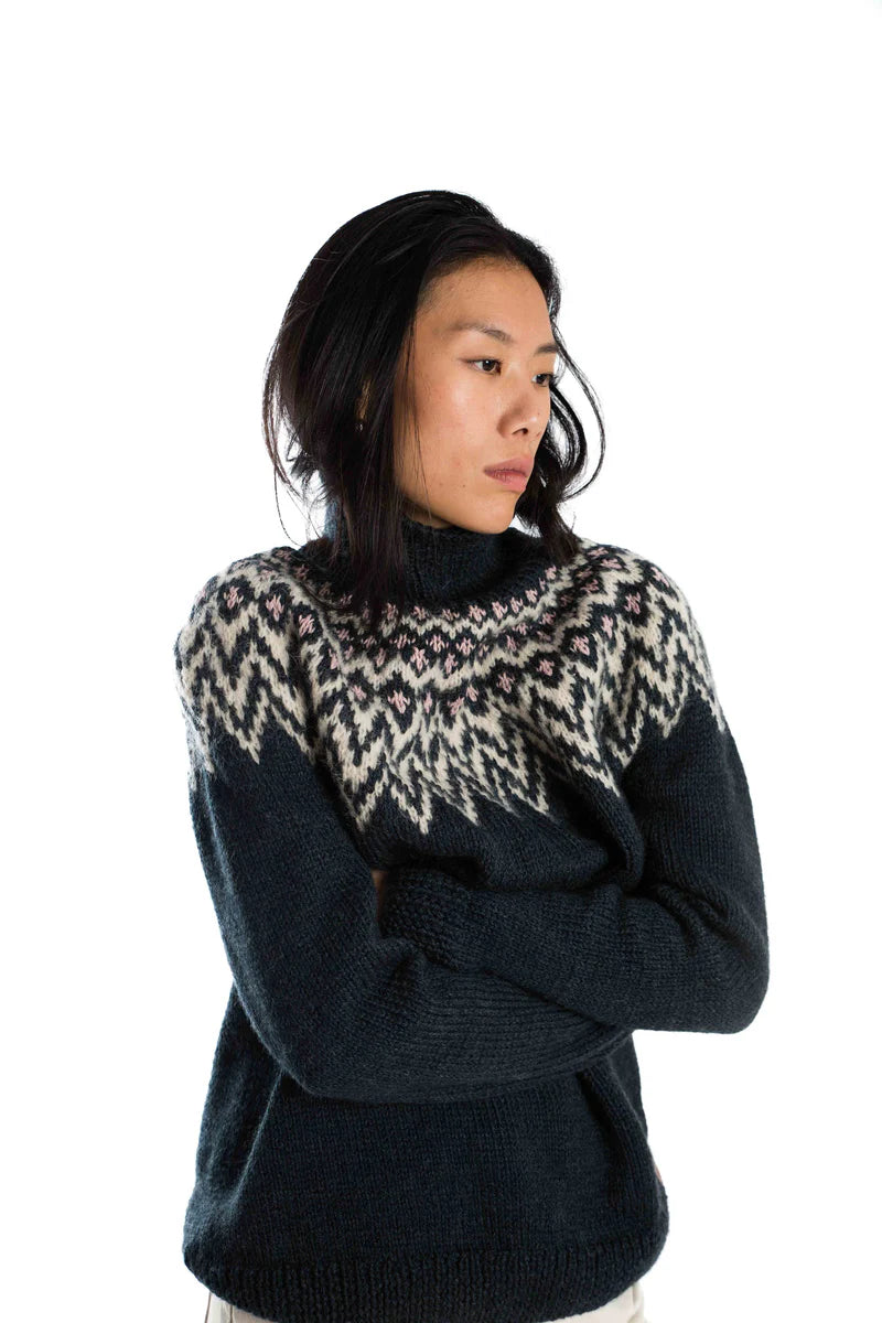 Fuza Wool Che Che Sweater, Navy