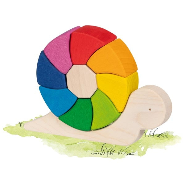 goki Bausteine Kecke Schnirkelschnecke