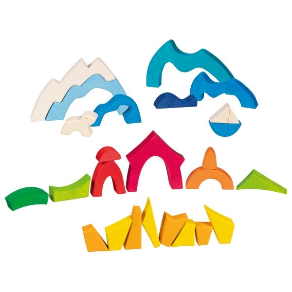 goki Landschaftspuzzle Kleiner Eisbär