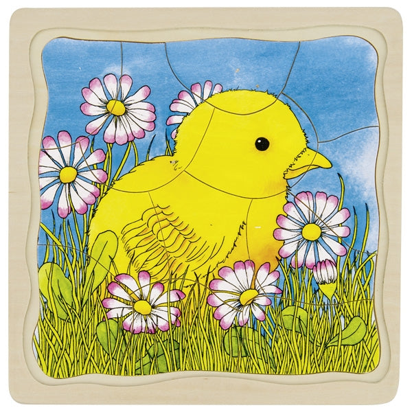 goki Schichtenpuzzle Huhn