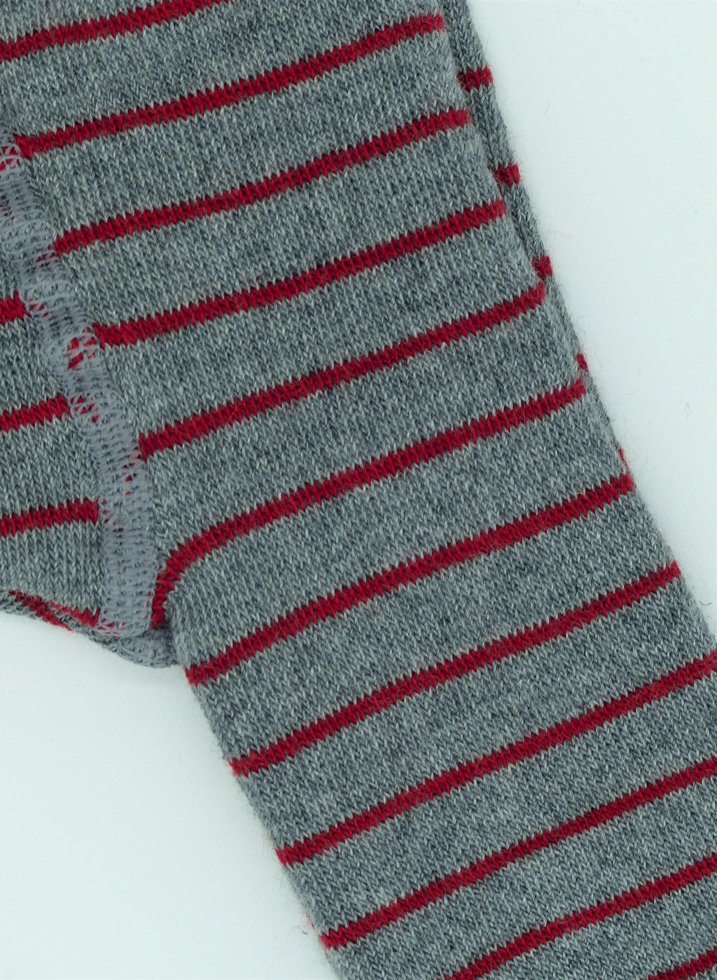 Grödo Baby Frottee-Strumpfhose, Grau/Rot