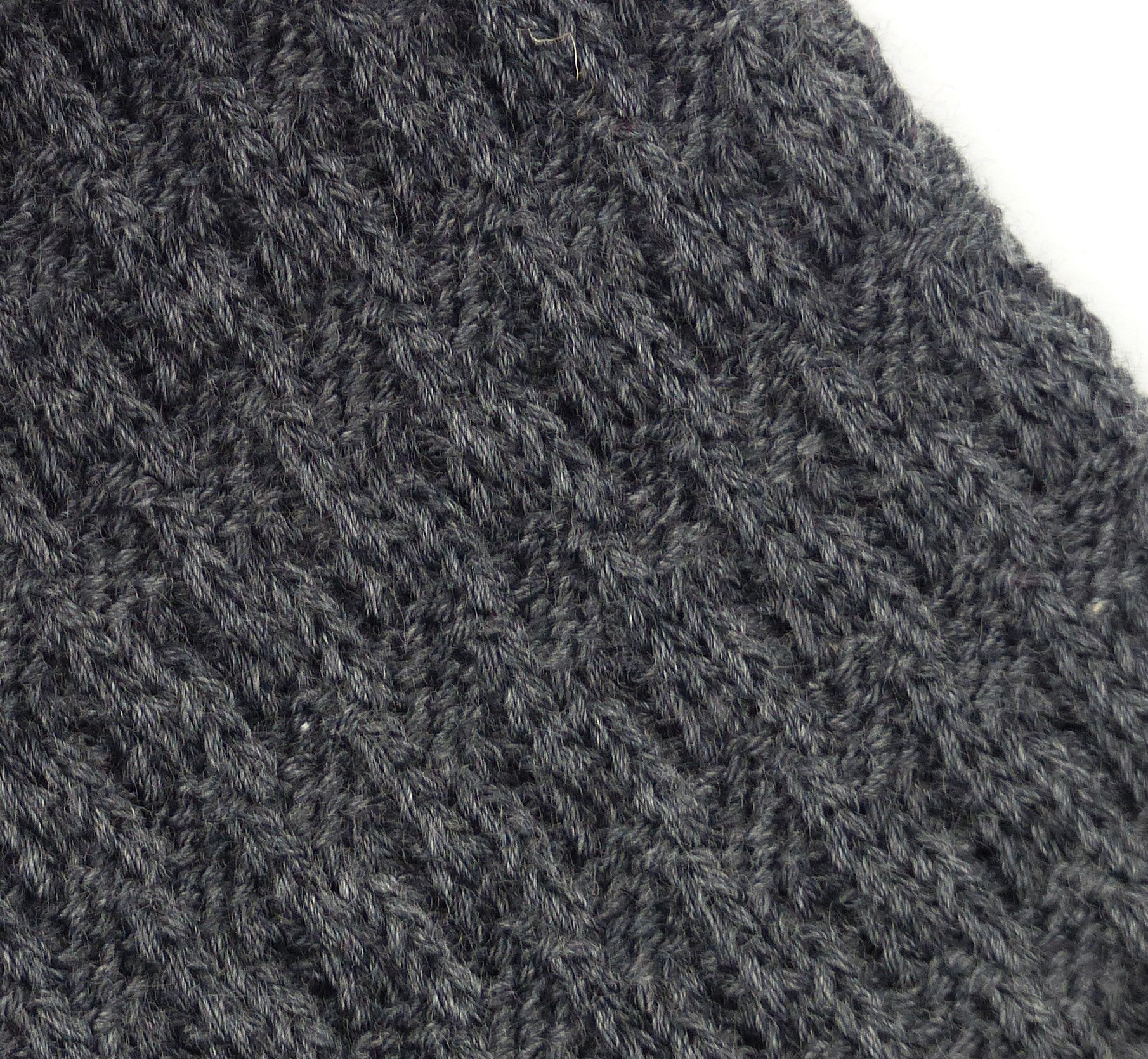 Grödo Strickstulpen, anthrazit