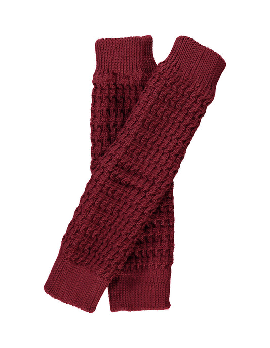 Grödo Strickstulpen, burgund