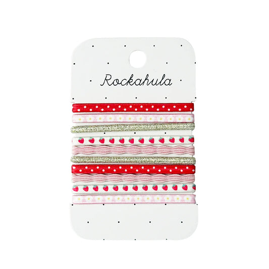 Rockahula Haargummis Erdbeeren, Multipack