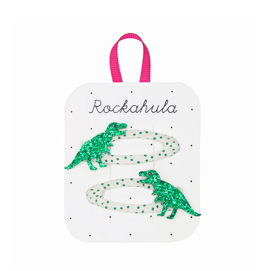 Rockahula Haarklammern T-Rex, spotty