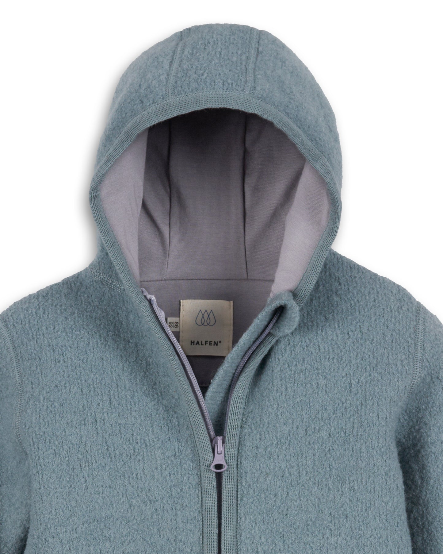 Halfen Krone Wollwalk, Rauchblau