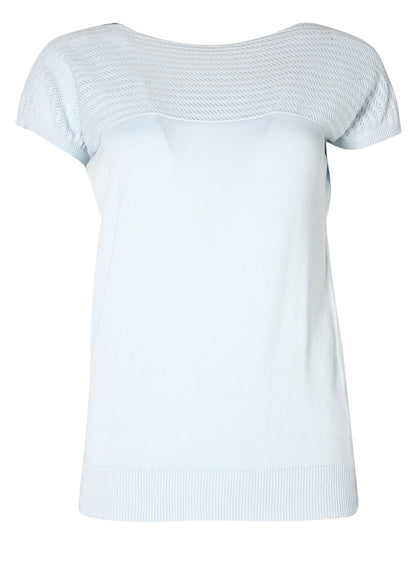 Circus Strickshirt, Light Blue