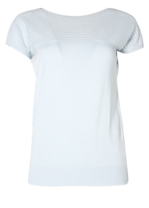Circus Strickshirt, Light Blue