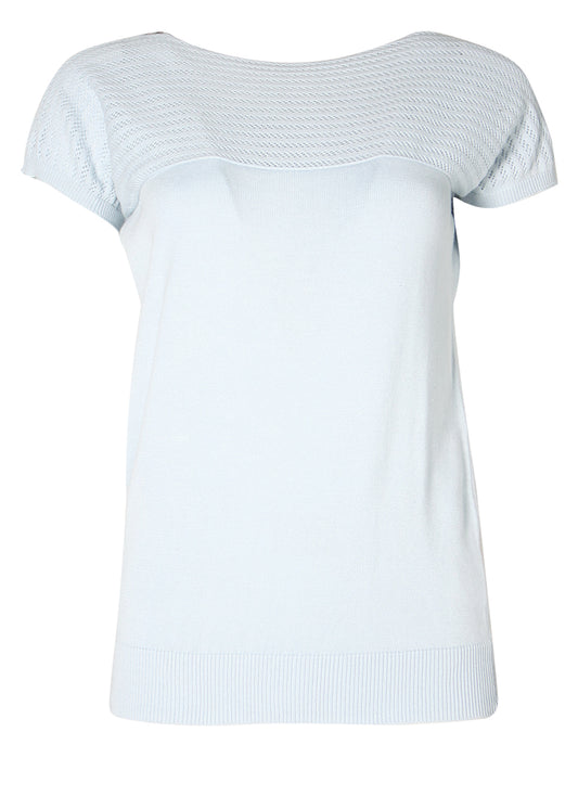 Circus Strickshirt, Light Blue