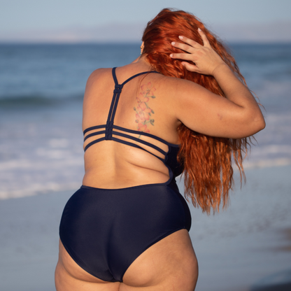 INASKA Multiway Badeanzug CHILL, dunkelblau