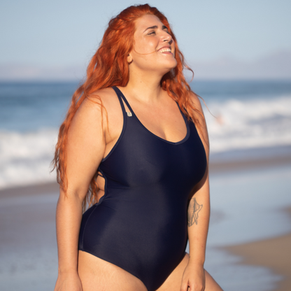 INASKA Multiway Badeanzug CHILL, dunkelblau