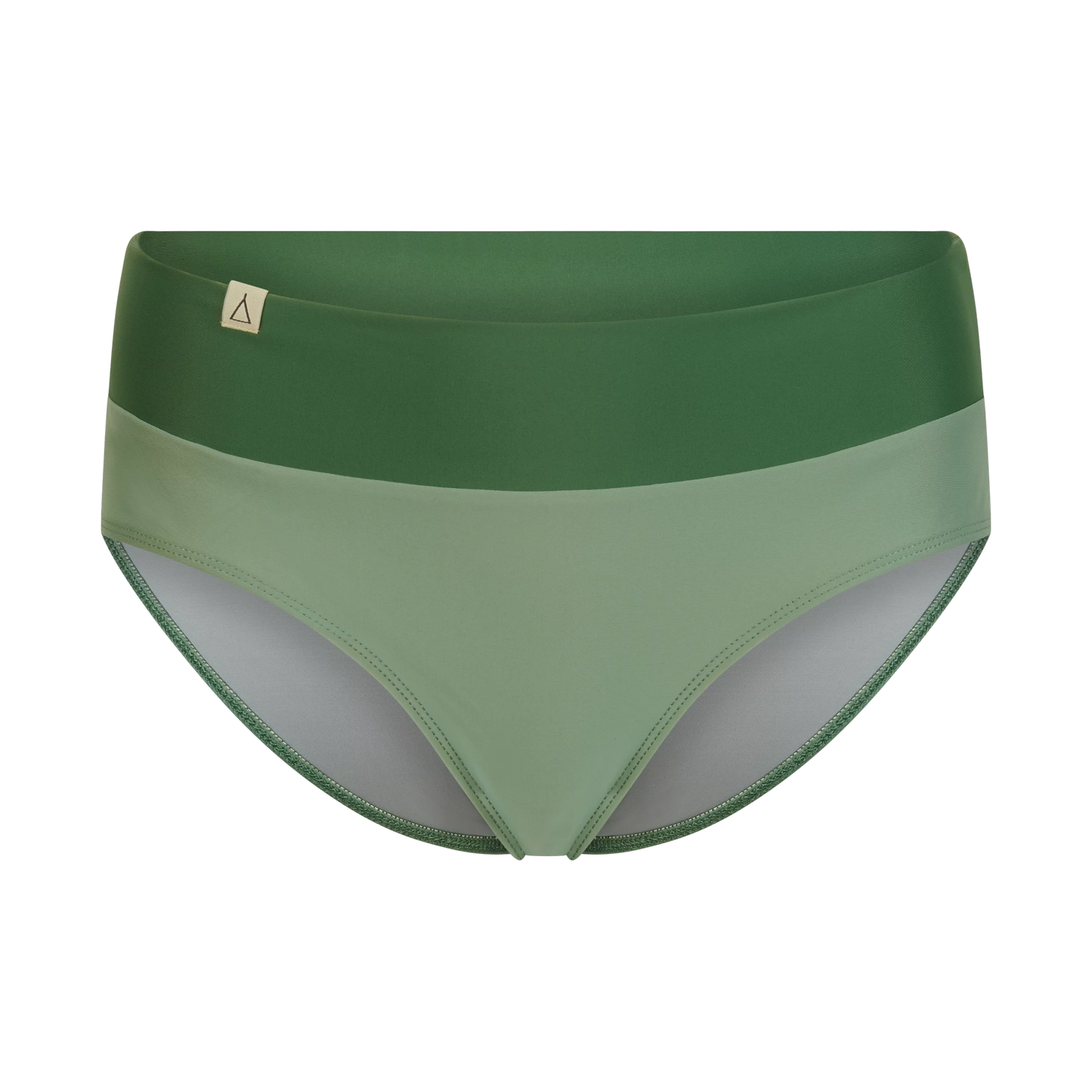 INASKA Soft Waist Bikini-Hose FLOW, khaki/moos