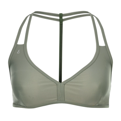 INASKA Neckholder Bikini-Top FREE, khaki