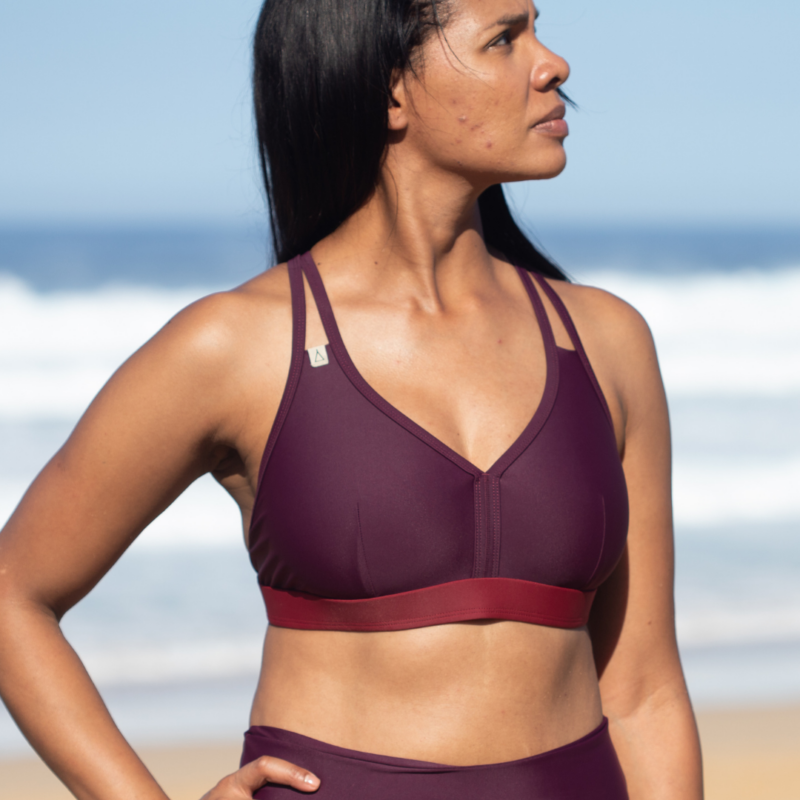 INASKA Sportbikini-Top WILD, Beere