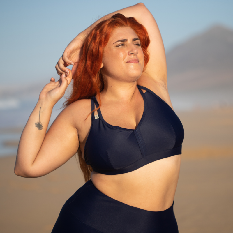 INASKA Sportbikini-Top WILD, Dunkelblau