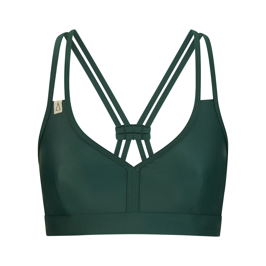 INASKA Sportbikini-Top WILD, dunkelgrün