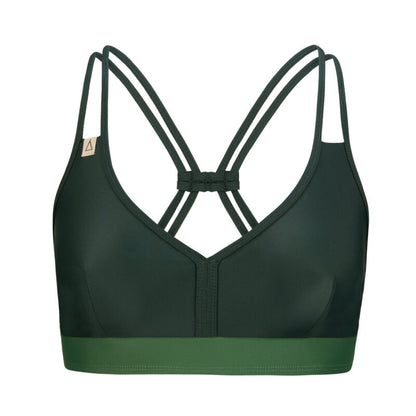 INASKA Sportbikini-Top WILD, dunkelgrün/moos