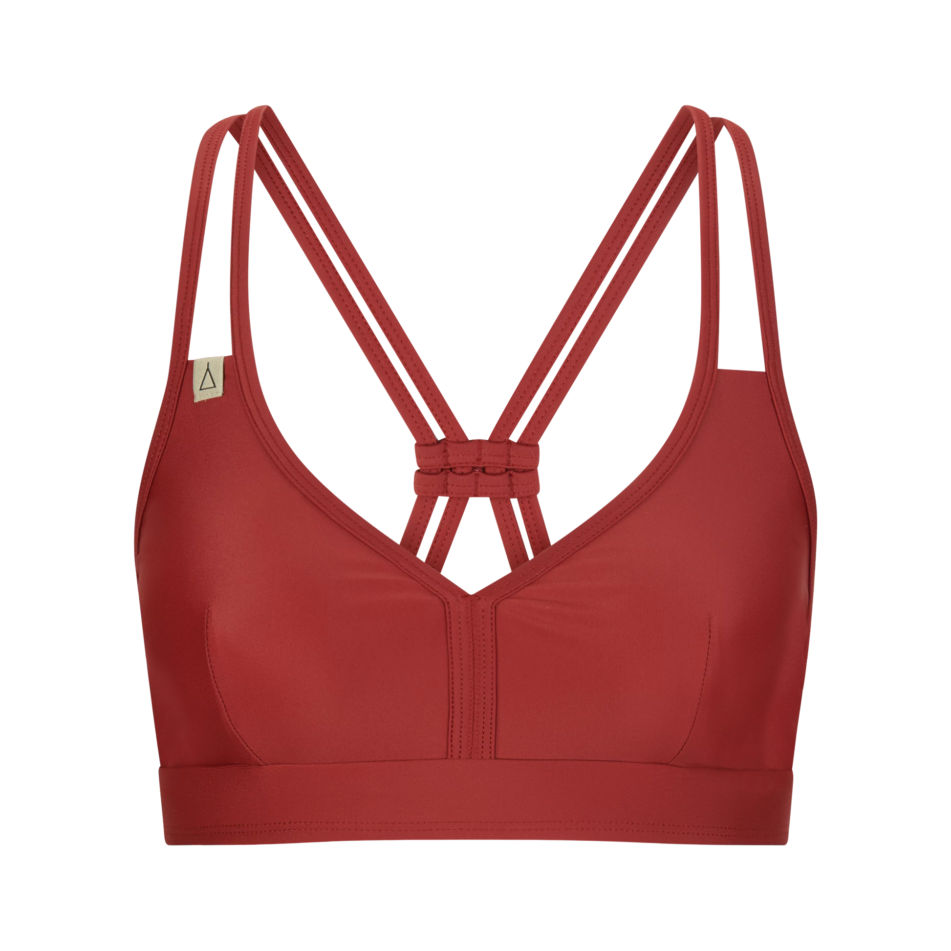 INASKA Sportbikini-Top WILD, dunkelrot