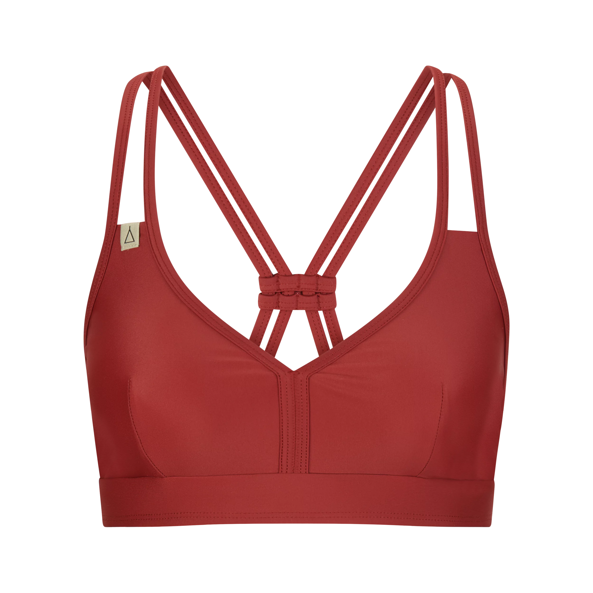 INASKA Sportbikini-Top WILD, dunkelrot