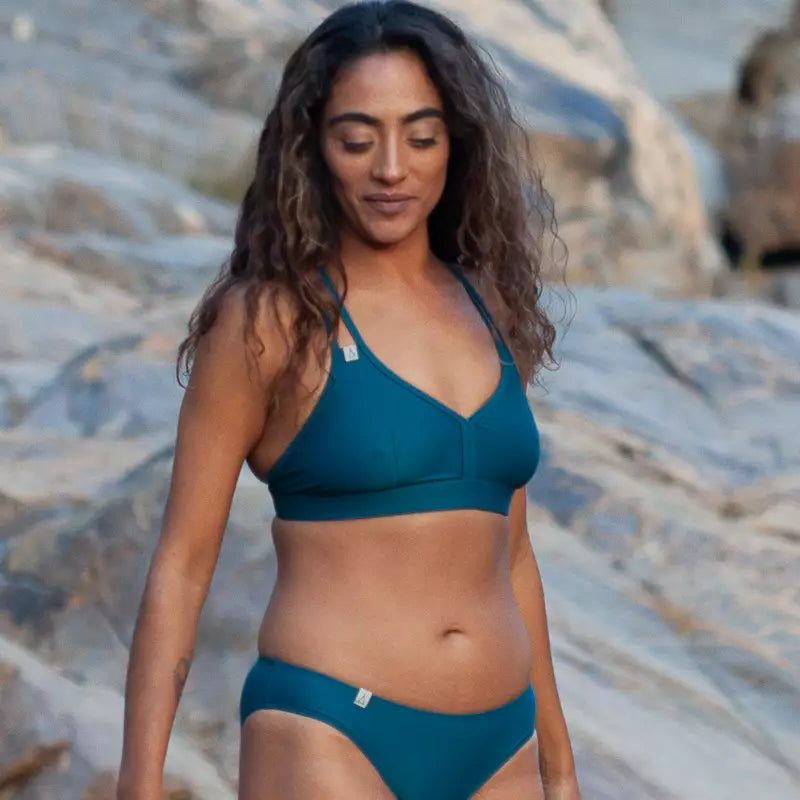 INASKA Sportbikini-Top WILD, petrol