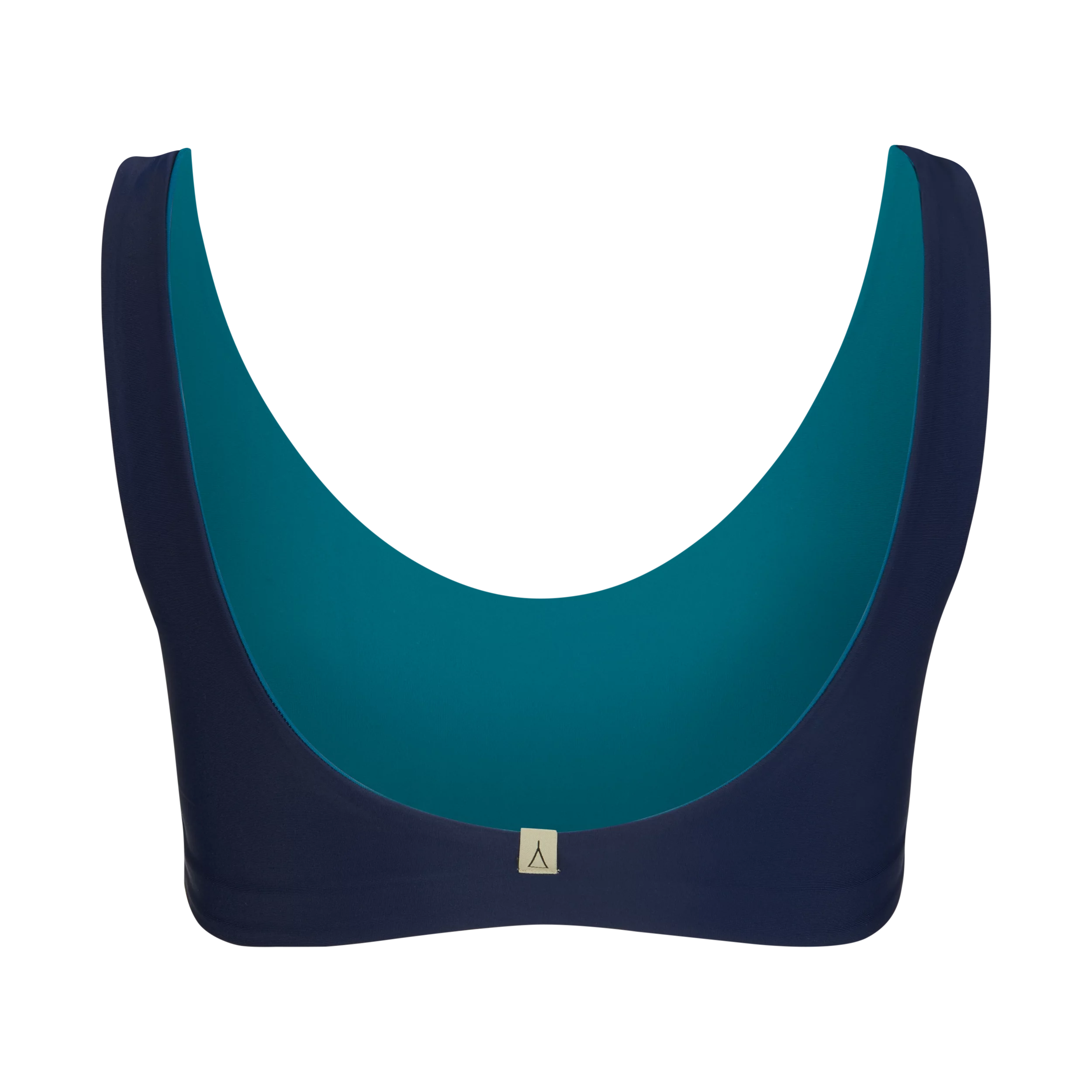 INASKA Wendbares Bikini-Top PURE, dunkelblau/petrol