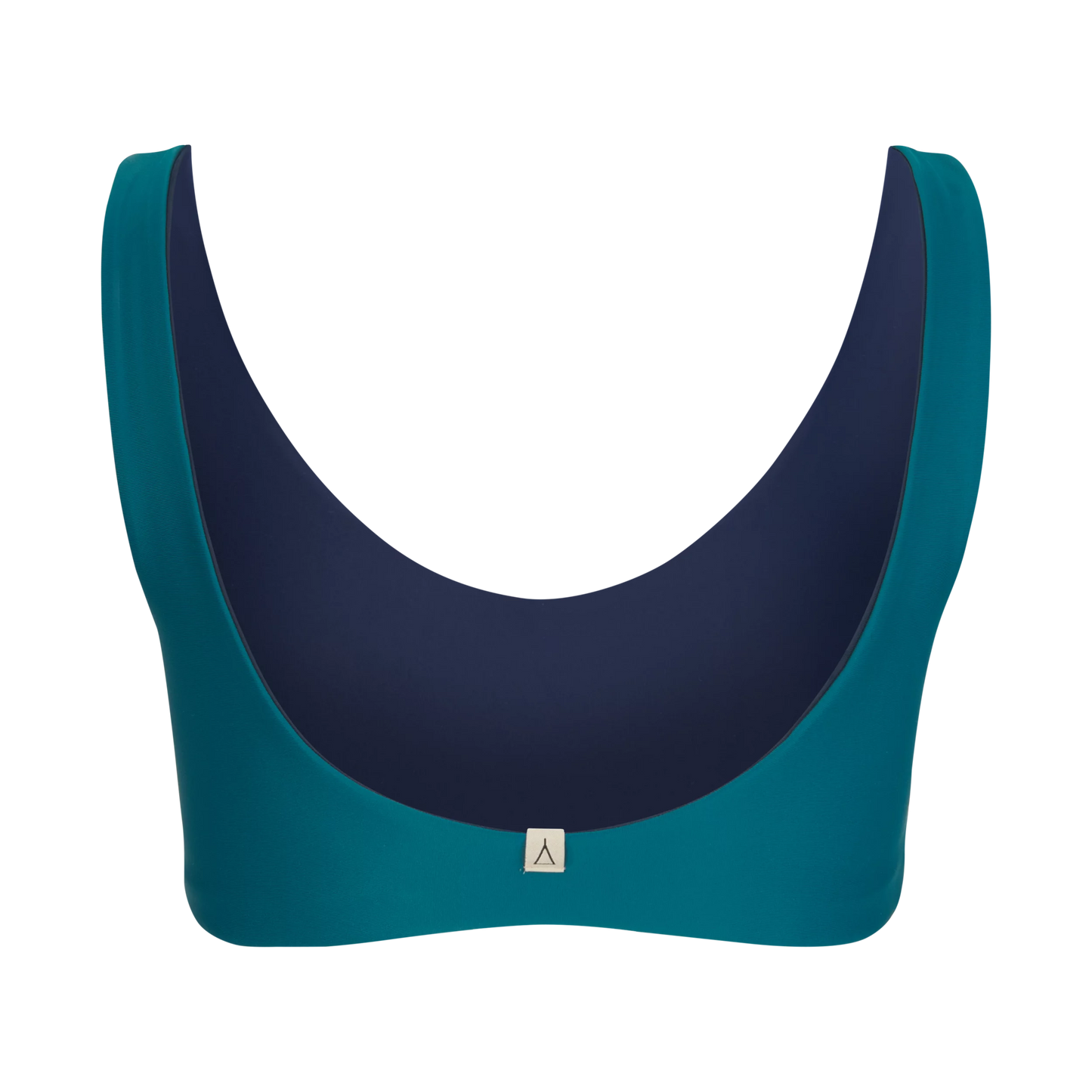 INASKA Wendbares Bikini-Top PURE, dunkelblau/petrol