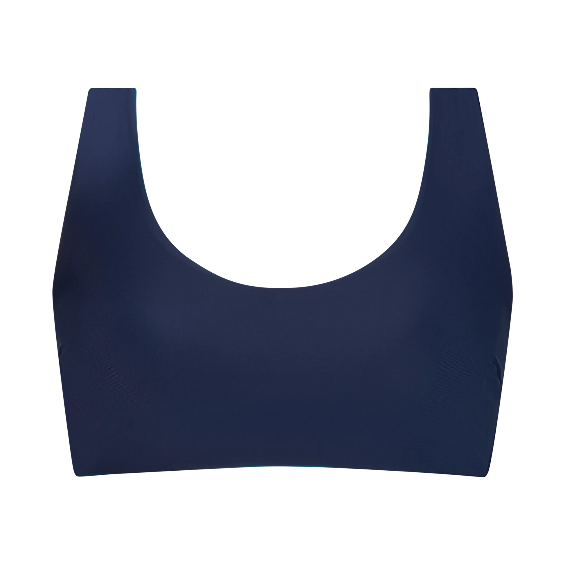 INASKA Wendbares Bikini-Top PURE, dunkelblau/petrol