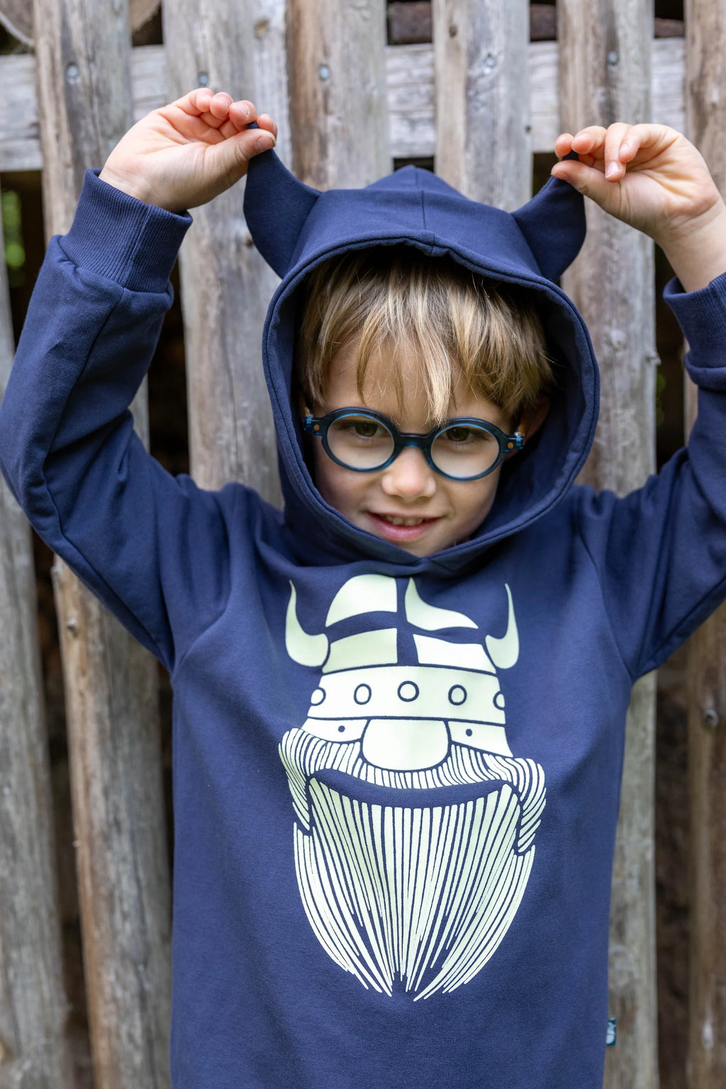 Danefae Danewarrior Hoodie Erik, Dk Navy