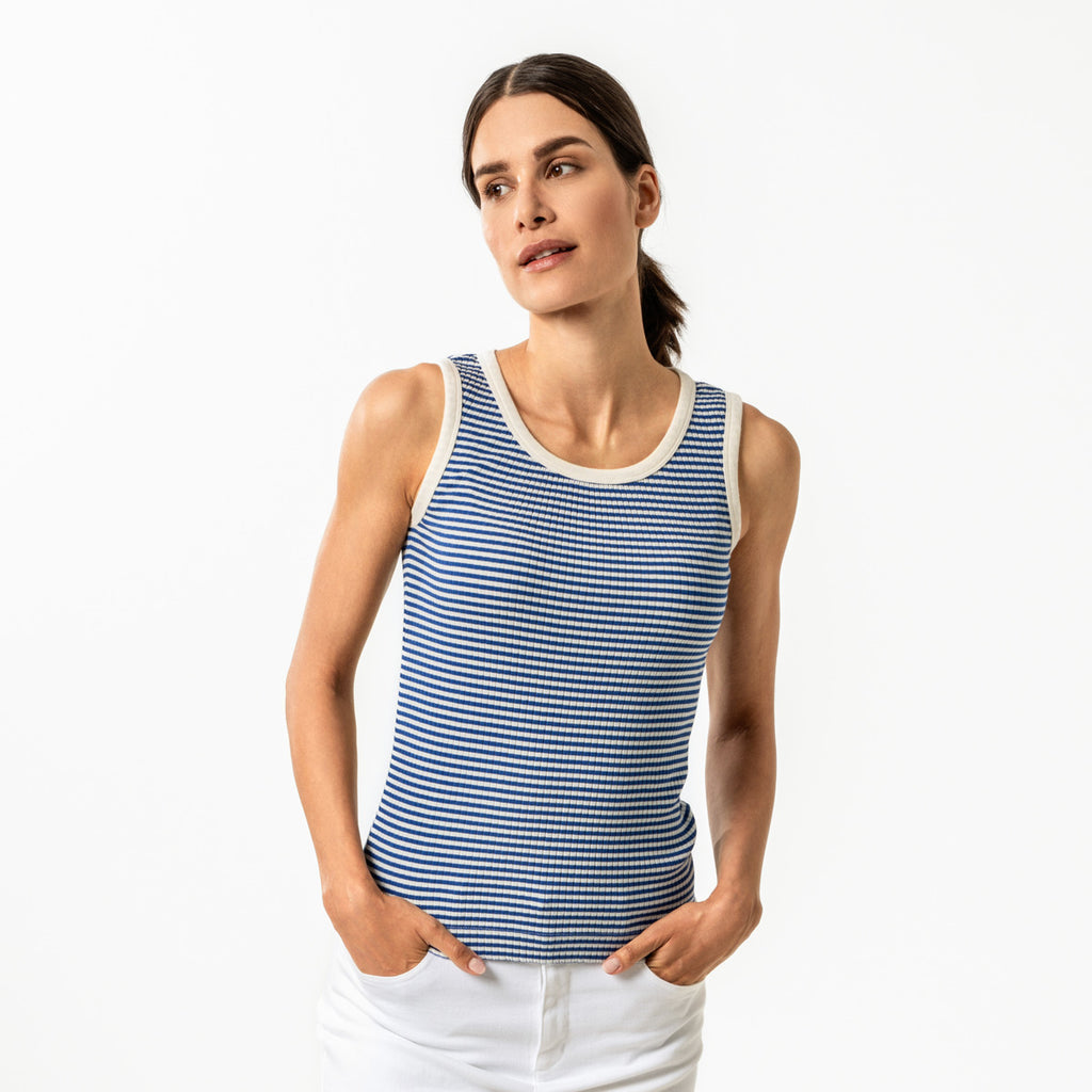 Living Crafts Top Apollonia, tailored blue