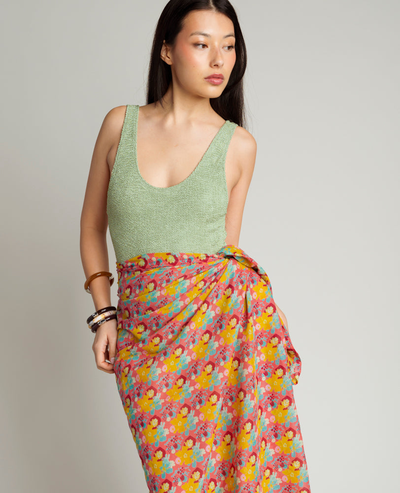 Les Touristes Schal ETO263, Mackintosh Coral