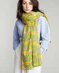 Les Touristes Schal ETO267, Muguet Yellow