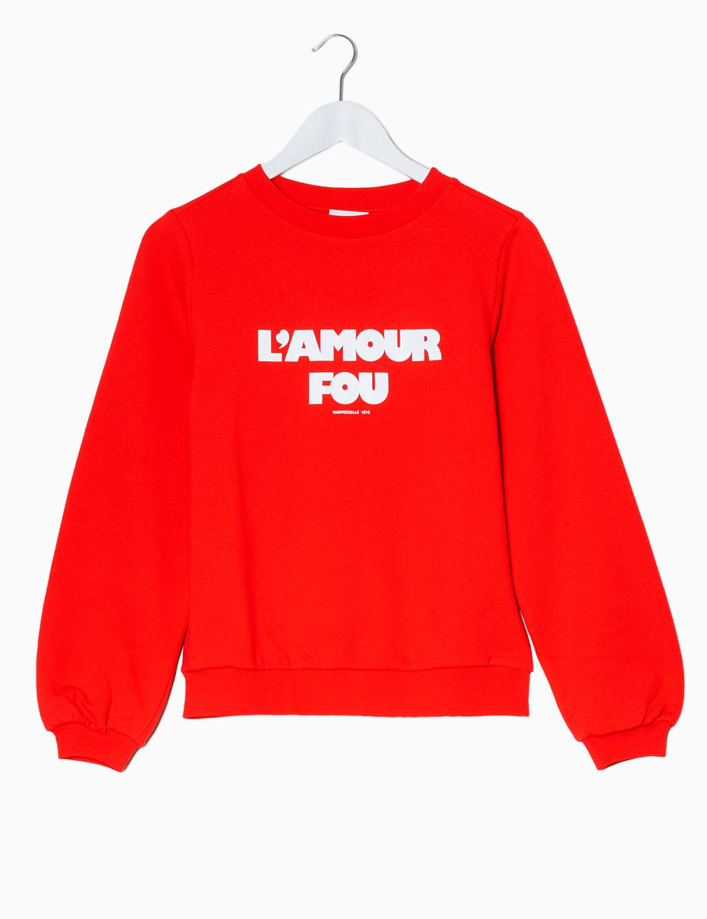 Mademoiselle Yéyé L`Amour Fou Sweatshirt, Red