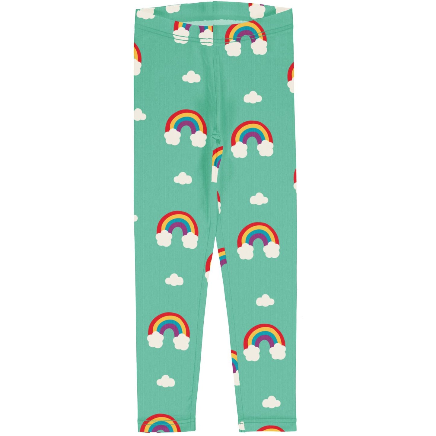 Maxomorra Leggings Rainbow, Mint