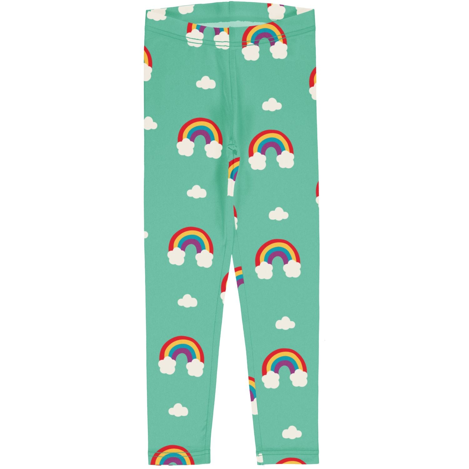 Maxomorra Leggings Rainbow, Mint