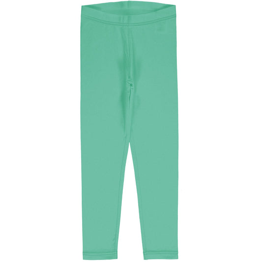 Maxomorra Leggings, Solid Green