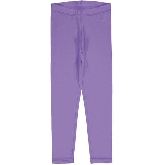 Maxomorra Leggings, Solid Purple