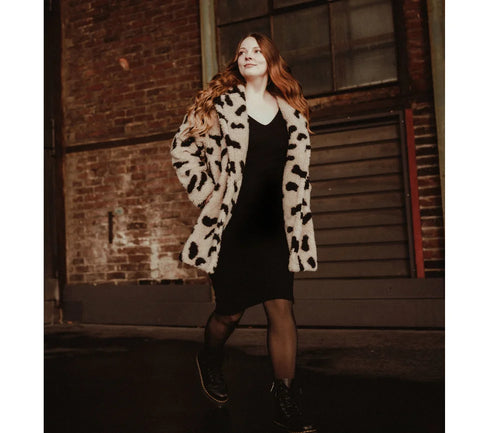 Alwero Damen-Mantel MOODS, Gepard